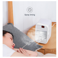 Nouveau ventilateur de refroidissement oscillant DC voiture maison Portable refroidisseur d'air par évaporation ventilateur d'eau glacée Mini climatiseur pour chambre