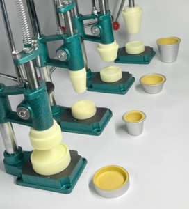 เครื่องทำแป้งทาร์ต Yunqingtech เครื่องกดแป้งพายโปรตุเกส เครื่องทำเปลือกทาร์ตไข่ เครื่องขึ้นรูปพายแบบแมนนวลและอัตโนมัติสำหรับทำทาร์ตไข่ - Product Image 2