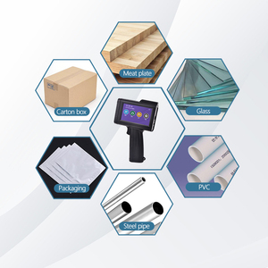 Giá Rẻ Giá 600dpi tốc độ cao tự động công nghiệp thông minh di động cầm tay máy in phun da Máy in mực dung môi - Product Image 5