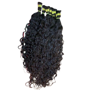 Suministro directo de fábrica de paquetes de cabello indio virgen crudo | Cabello humano sin procesar con alineación de cutícula | Venta al por mayor disponible - Product Image 4