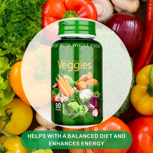 Cápsulas de Frutas y Verduras de Fábrica OEM/ODM, Suplemento de Fibra Dietética para el Equilibrio Nutricional, para Mejorar la Vitalidad y Capacidad de los Adultos - Product Image 3