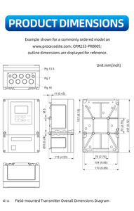 เครื่องวัดค่า pH แบบดิจิตอล High Stability E+H CPM253-MR0005 สำหรับติดตั้ง ช่วงการวัด 0.0-14.0  ช่วงอุณหภูมิ -50~150 องศาเซลเซียส สำหรับตรวจสอบคุณภาพน้ำ - Product Image 3