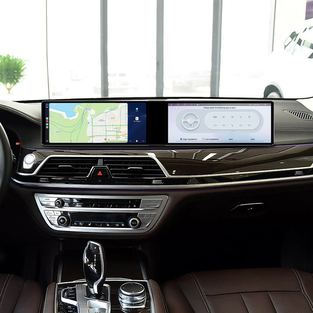 Dual Screen Android Car Radio Carplay Screen for BMW 7 G11 G12 2015 2016 2017 2018 Multimedia Player GPS Navigation Head Unit