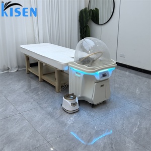 Kisen Évier de spa portable avec circulation d'eau, machine à laver les cheveux, lit de shampoing, table de massage pour usage clinique, conception amovible - Product Image 4