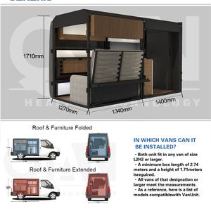 Aménagement modulaire flexible Vancubic pour <span class=keywords><strong>camping</strong></span>-cars, motorhomes et 4x4 - Product Image 5