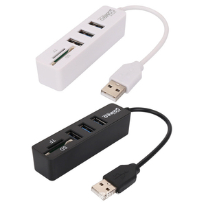 D2695 kartenleser speicherkartenleser 5 trong 1 USB 2.0x3 OTG HUB + SD + TF Đầu Đọc Thẻ - Product Image 4