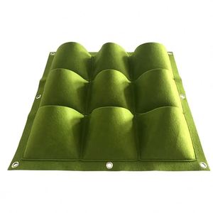 Sacs de culture en feutre pour plantes murales en stock – Sacs de plantation suspendus - Product Image 2