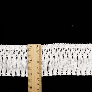 6cm 100% algodón a granel lejía borla flecos encaje - Product Image 4