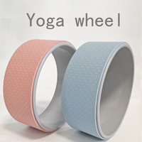 Rueda de Yoga Fearless de TPE - Ecológica, Duradera, Portátil, Antideslizante, Altamente Elástica para Yoga, Estiramiento, Alivio del Dolor de Espalda, Gimnasio en Casa
