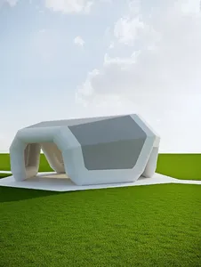 เต็นท์แคมป์ปิ้งคุณภาพสูง <span class=keywords><strong>Naturehike</strong></span> สำหรับกิจกรรมกลางแจ้ง แบบขยายได้ ทำจากผ้าฝ้าย พร้อมเสาเป่าลม สำหรับ <span class=keywords><strong>Glamping</strong></span> เต็นท์เป่าลม แอฟริกาใต้ - Product Image 4