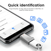 Adaptateur 240W USB 3.0 Type C 10A OTG USB C Hub avec connecteur USBC OTG Compatible avec iPhone 15 Macbook pour Xiaomi POCO pour Sams