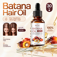 PLOG 30ml 100% Minyak Batana Murni Perawatan Rambut Alami Pasokan Grosir Mendukung Logo & Kemasan Kustom OEM ODM