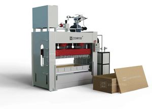 1220*2440mm 압축 목재 패널 성형 프레스 기계 유압 톱밥 목재 보드 제조 기계 - Product Image 2