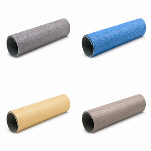 Revêtement de sol moderne en PVC épais pour bureaux, hôpitaux, écoles, vinyle homogène couleur unie avec revêtement UV - Product Image 3