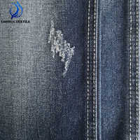 Tissu denim sergé non extensible en coton et polyester, qualité OE, prix abordable, vente en gros (2489)