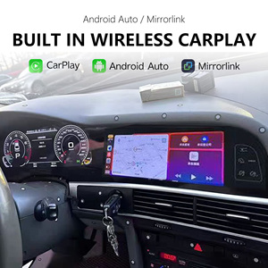 Автомобильный мультимедийный DVD-плеер для Audi A6L 2005-2011 плеер DSP аудио 24,6 дюймов экран 1920*720 цифровой кластер - Product Image 6