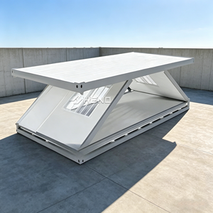 <span class=keywords><strong>Maison</strong></span> préfabriquée en conteneur à vendre, bâtiment modulaire très stable pour habitation ou bureau, structure en acier isolée, assemblage rapide, personnalisable - Product Image 5