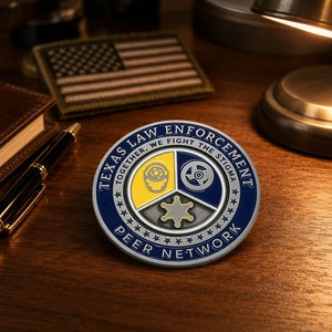 Moneta Commemorativa Personalizzata di Alta Qualità, Stile Americano del Texas, Cultura Civile Regionale, Antica in Metallo, Souvenir, Produzione OEM in Serie - Product Image 1