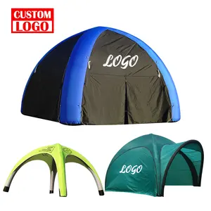 Promosi Kustom Luar Ruangan Laba-laba Naungan Tenda Kanopi Tiup Gazebo Tenda Tiup Pneumatik Tenda Tiup untuk Acara