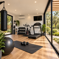 Hoge kwaliteit, zware calisthenics container gym, winddicht, sneeuwbestendig, buiten fitness container