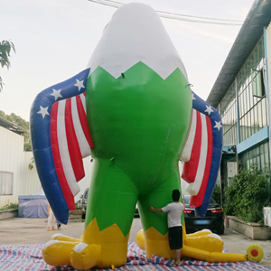 Ballon publicitaire géant en forme d'<span class=keywords><strong>aigle</strong></span>, drapeau patriotique, en PVC, pour utilisation en intérieur/extérieur - Product Image 6