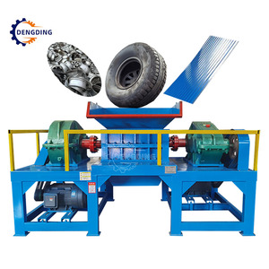 二軸式産業用シュレッダー機械 廃プラスチックシュレッダー 廃車タイヤシュレッダー - Product Image 2