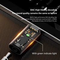 Écouteurs intelligents JILIAN avec prise jack 3,5 mm, convertisseur mâle type C, son HD, musique, appels, adaptateur DAC, OTP, tablette mobile