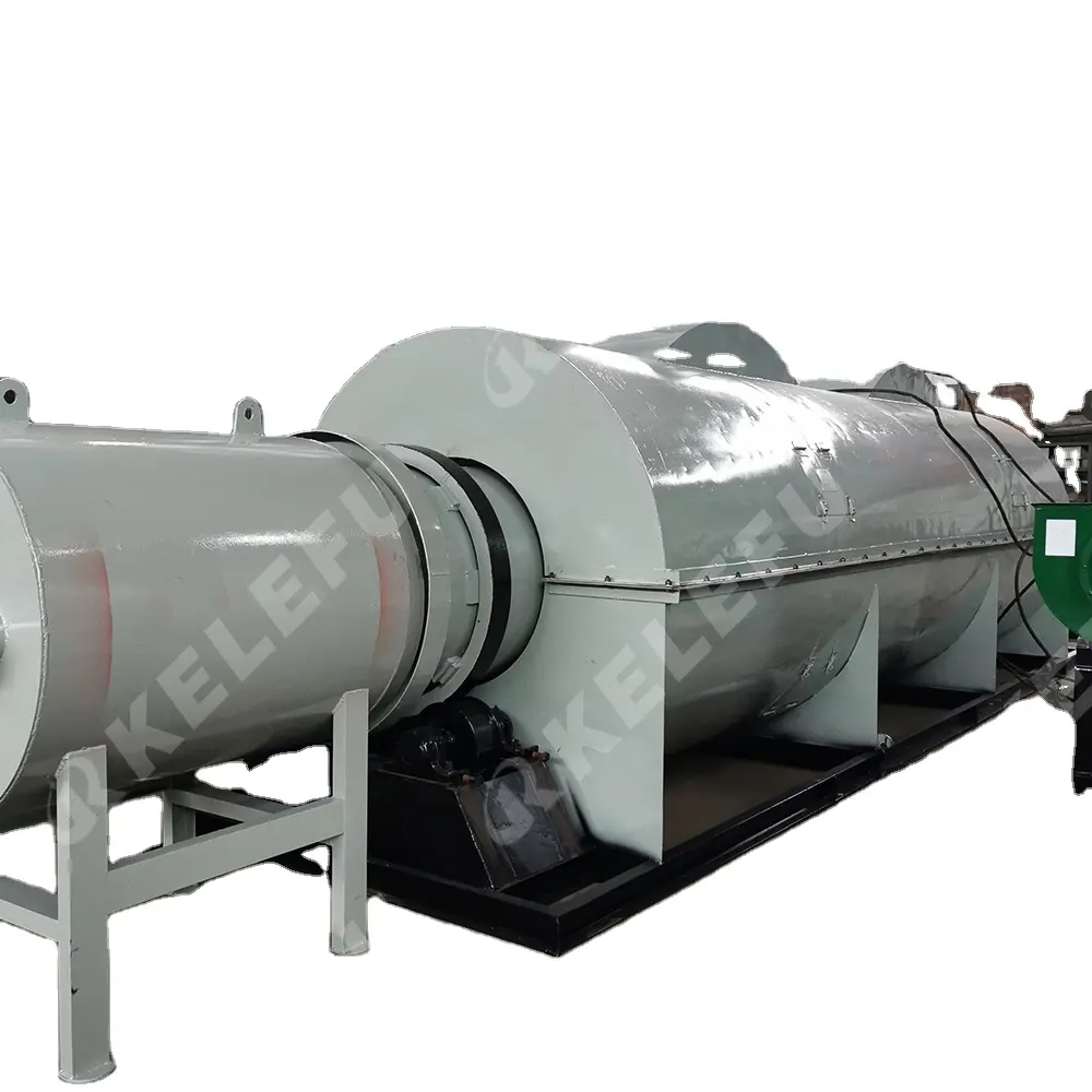 Linea di processo dell'essiccatore rotativo del tubo del vapore dell'essiccatore a vapore a basso costo e di alta qualità per vari tipi di fertilizzanti inorganici