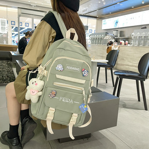 Feidabag Student <b>Backpack</b> 18 In <b>Large</b> <b>Capacity</b> For Female School Education - Product Image 4