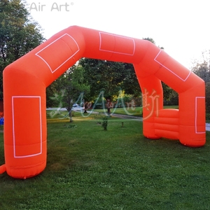 Arco Inflable Personalizado Naranja de Dos Patas para Carreras, Puerta de Salida y Llegada para Maratones, Carreras Divertidas, Eventos Deportivos al Aire Libre y Publicidad - Product Image 2