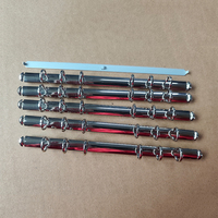 Benutzer definierte A4 A5 A6 A7 A8 Mehrfarbige Metallringe Datei Ordner Mechanismus Buch Lose blatt Binder Ring für Planer Notizbuch Tagebuch