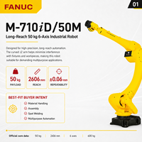 Robot industriel FANUC M-710iD/50M 50 kg 2606 mm 6 axes pour la manutention des matériaux, l'entretien des machines et le soudage par points