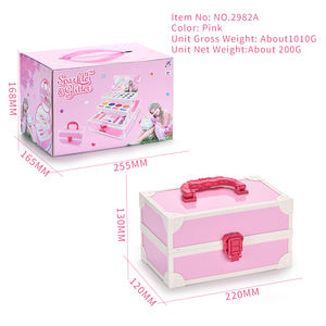 I bambini personalizzati fingono di giocare a trucco giocattolo portatile scatola di cosmetici giocattoli per il trucco Set di giocattoli da <span class=keywords><strong>gioco</strong></span> per ragazze Set <span class=keywords><strong>gioco</strong></span> di bellezza - Product Image 6