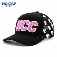 Gorra Trucker de Malla de 5 Paneles Personalizada Nocapchina, Gorra de Béisbol con Visera Curva, Logotipo Bordado en Algodón de Alta Calidad con Logotipo Personalizado