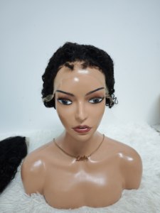 Letsfly 49$ HD 13x4 Lace Front <b>Pixie</b> Cut <b>Wig</b> Hot Sale <b>Pixie</b> Cut 3C Baby Hair HD Lace Human Hair Lace Front <b>Wig</b> 100% human hair - Product Image 3