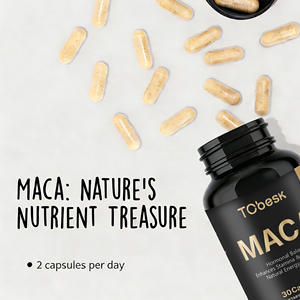 Suplementos de Raíz de Maca de Alta Calidad, Suministro de Fábrica, Cápsulas de Maca para Apoyo Femenino - Product Image 5