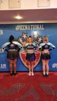 Tenue de compétition de qualité pour filles, uniformes de cheerleading All Star, vente en gros, strass AB, uniformes pour filles, taille personnalisée, performance pour filles