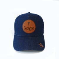 Écusson tissé personnalisé produits de qualité Sport unisexe 2 rayures 5 panneaux haut profil vierge broderie campagne Deep Fit casquettes de camionneur