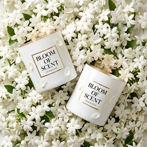 Luxuriöse Handgemachte Sojawachs-Aromatherapie-Kerze im Matten Keramikbehälter Starke Duftverbreitung für Minimalistische Büro- und Wohnraumdekoration - Product Image 3