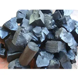Esporta carbone di legna duro con contenitore 40ft caricato luce istantanea rotonda shisha carbone compresse nero bambù argento