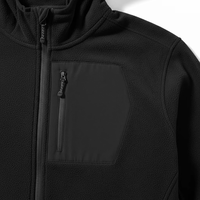 Blouson Bomber Unisexe Noir Camouflage Enduit, Fermeture Éclair Intégrale, Imperméable, Coupe-Vent, Vêtement d'Extérieur Formel, Idéal Printemps, Coupe Droite
