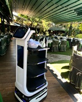 Robot Pelayan Restoran Hotel Harga Pabrik Laris untuk Menyediakan Layanan Pengiriman Makanan