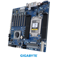 Carte mère de serveur Gigabyte MC62-G40, processeur AMD Threadripper, chipset WRX80, double 10GbE, mémoire DDR4