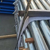 Accessoires en acier réglables de 6 mètres Puntales Metalicos Para Construction Étai en acier galvanisé de conception moderne pour une utilisation en extérieur italien
