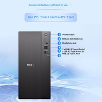 Ordinateur de bureau Dell QVT1260 à succès, Intel Core 12e génération i3/i5/i7, pour les entreprises, le bureau, la conception et l'apprentissage.