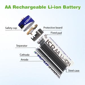 LDLDCHI Pilas <span class=keywords><strong>AA</strong></span> Recargables USB-C 1,5V 4100mWh con Cable Cargador USB para Juguetes, Cámaras y Cerraduras de Huella Dactilar - Product Image 2