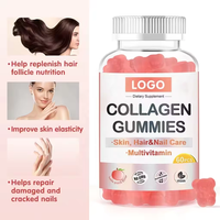Compléments de collagène VitaHall sous forme de gommes pour la beauté, pour maintenir la santé de la peau, des cheveux et des ongles