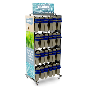 Giá Để Giày Tùy Chỉnh Cho Cửa Hàng Giá Trưng Bày Giày Bán Lẻ Giá Trưng Bày Dây Trưng Bày Kim Loại Cho Cửa Hàng Giày Bán Buôn - Product Image 5