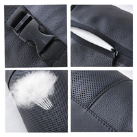 Luxe Auto bureau chaise appuie-tête tapis voiture oreiller siège arrière cylindrique mémoire mousse étanche cou colonne vertébrale coussin