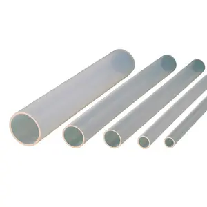 suppliers custom high temperature transparent FEP plastic ptfe flexible tube ptfe tubing hose pipe